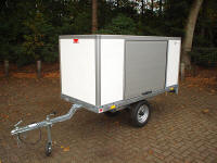 wico enkelas transportwagen voor intern transport