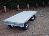 de achterkant van boven gezien