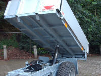 kiepwagen voor intern transport