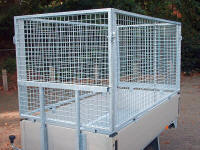 detailfoto van de loofrekken