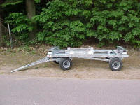frame schamelwagen voor intern transport