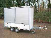 Wico gesloten tandemasser transportwagen